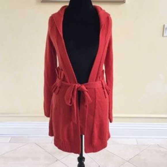 Charlie & Robin S Squeezebox Cardigan Orange - Picture 3 of 6